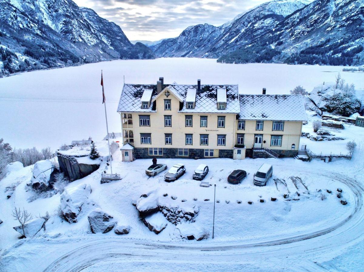 Vikinghaug Apartment Odda Bagian luar foto