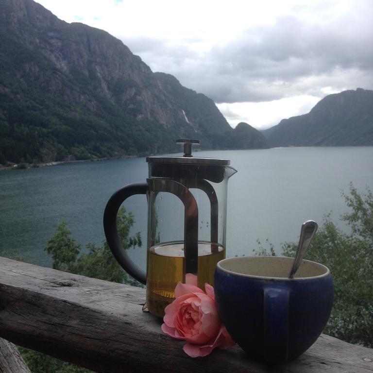 Vikinghaug Apartment Odda Bagian luar foto