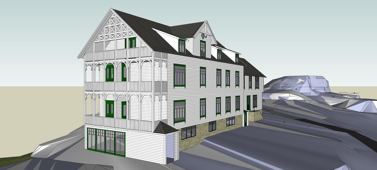 Vikinghaug Apartment Odda Bagian luar foto